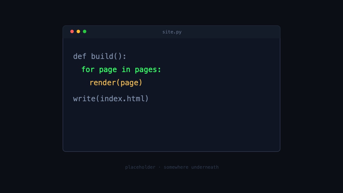 PLACEHOLDER β a real snippet of vladymir.info code